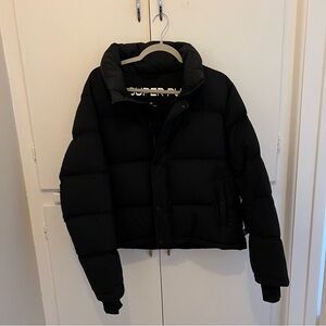 Aritzia The Super Puff Shorty Black No Hood